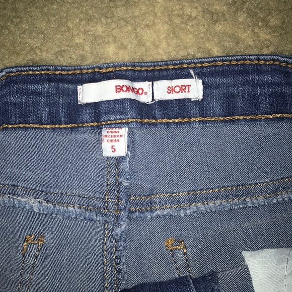 Cuffed Jean Shorts - Picture 3 of 3